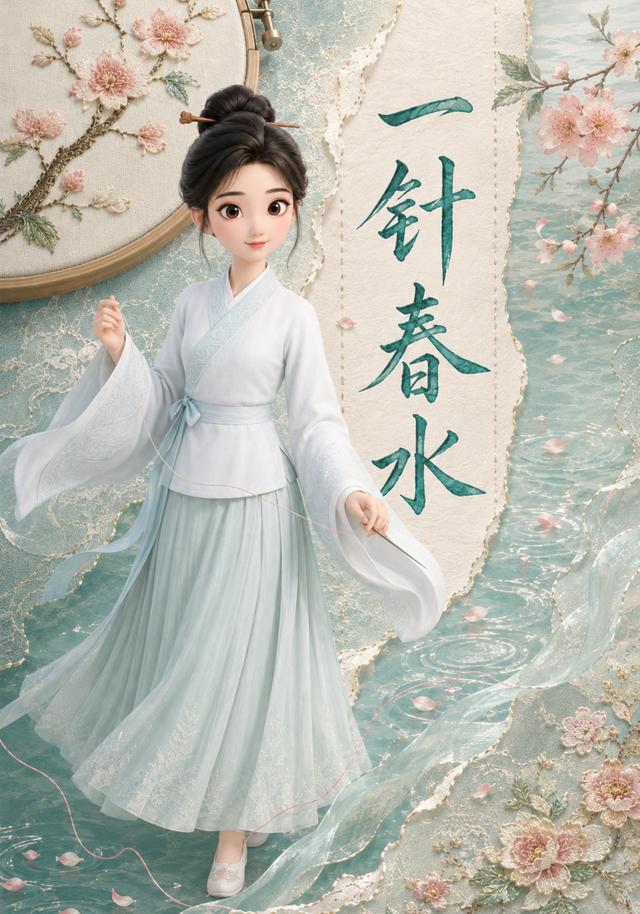 一针春水 cover