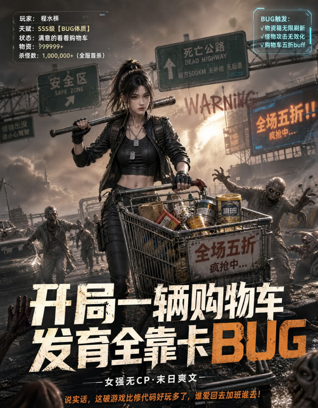 开局一辆购物车发育全靠卡BUG