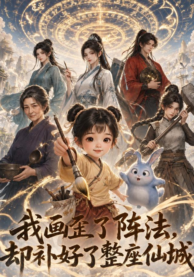 我画歪了阵法，却补好了整座仙城