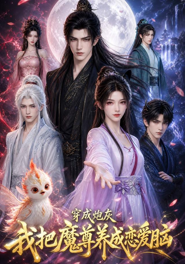 穿成炮灰，我把魔尊养成恋爱脑 cover
