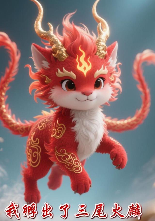我孵出了三尾火麟封面图