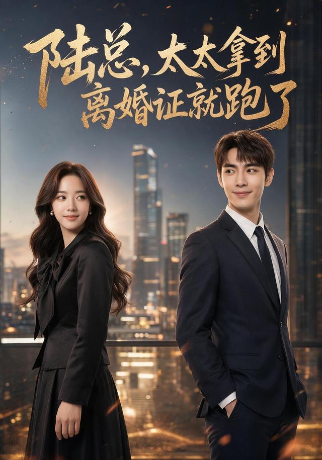 陆总，太太拿到离婚证就跑了 cover