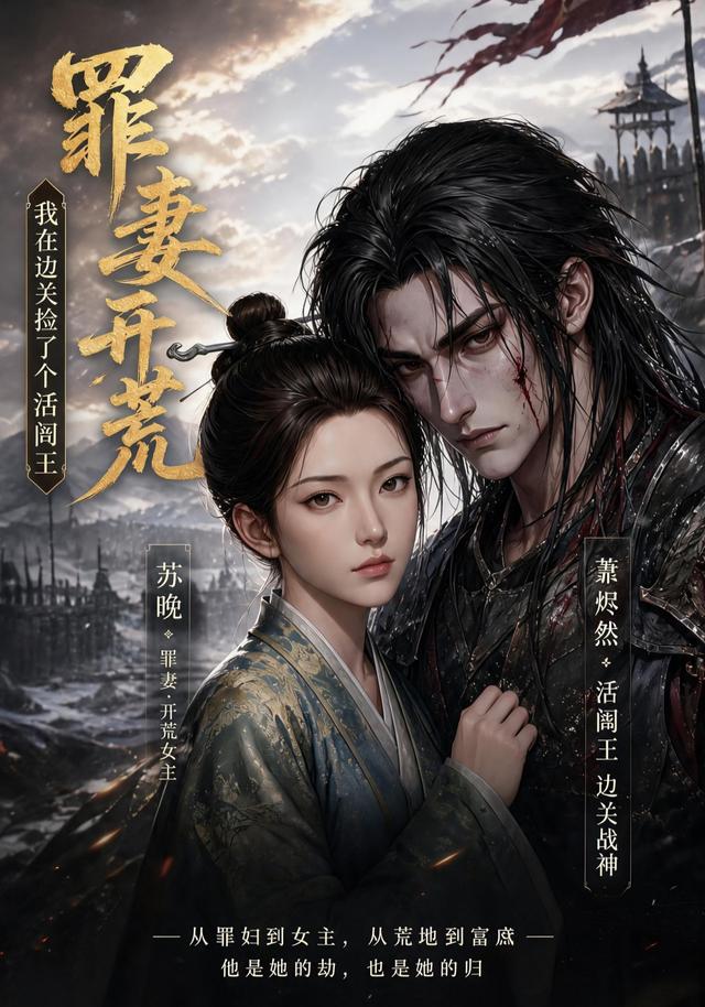 罪妻开荒：我在边关捡了个活阎王 cover