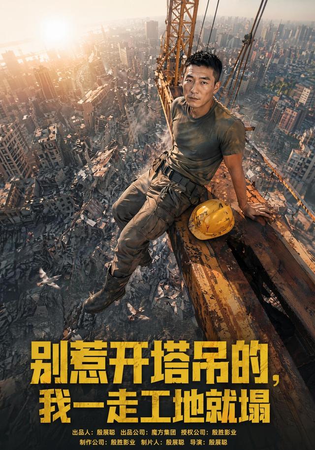 别惹开塔吊的，我一走工地就塌 cover