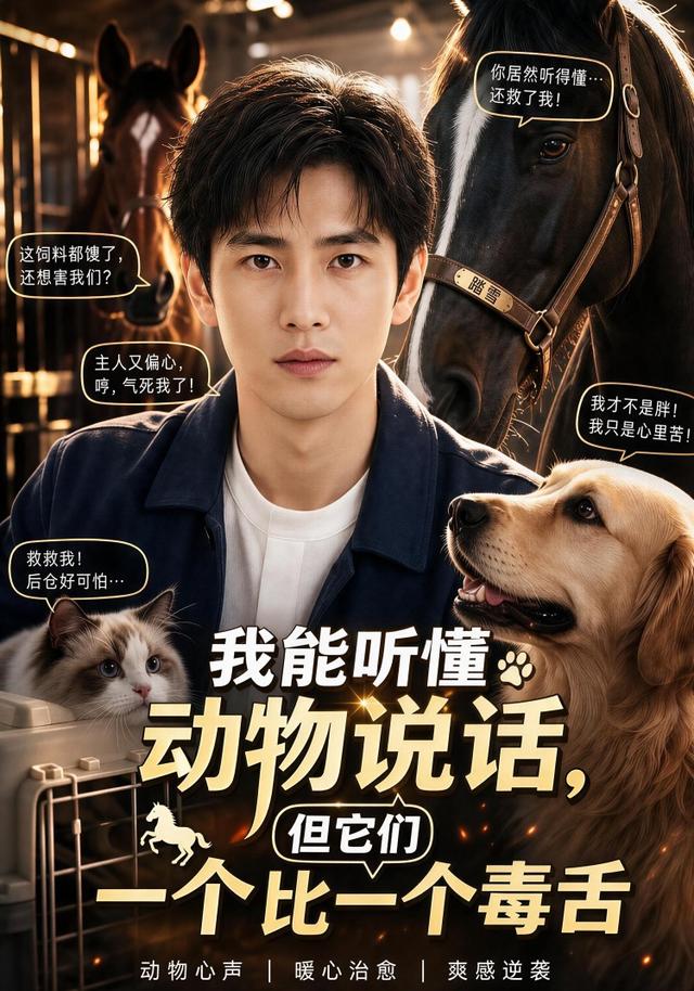 我能听懂动物说话，但它们一个比一个毒舌
