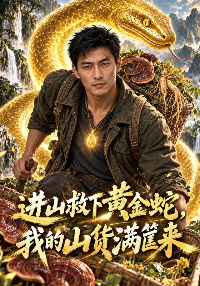 进山救下黄金蛇，我的山货满筐来 cover