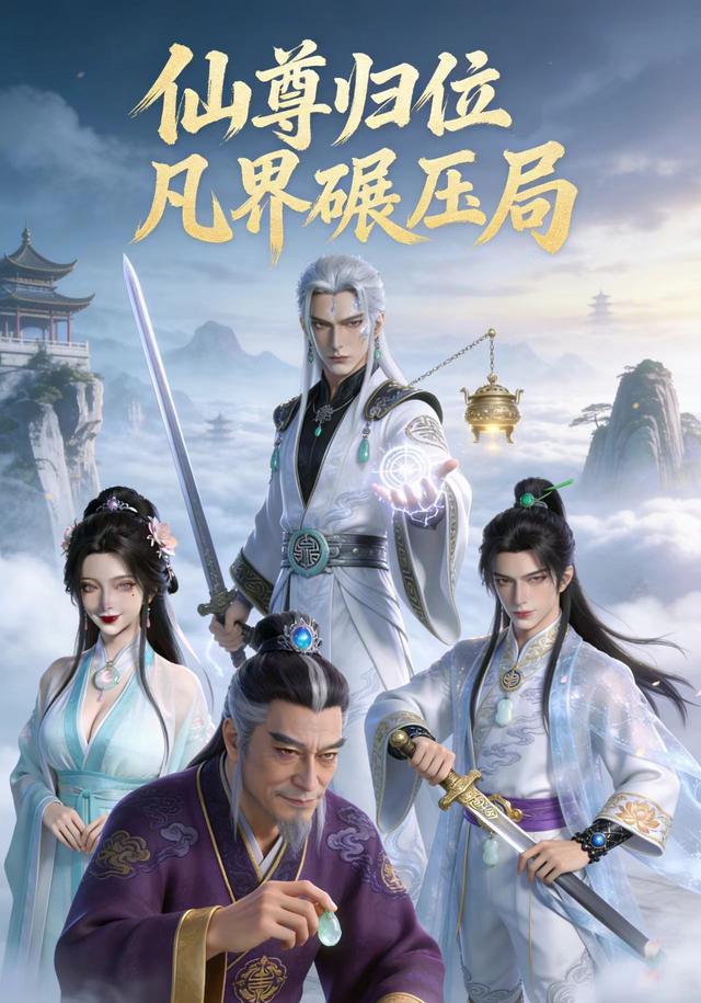 仙尊归位,凡界碾压局封面图