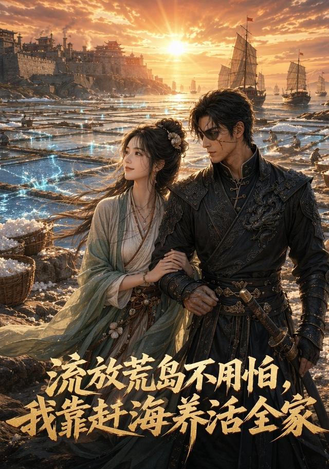 流放荒岛不用怕我靠赶海养活全家 cover