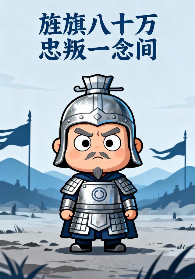 旌旗八十万忠叛一念间