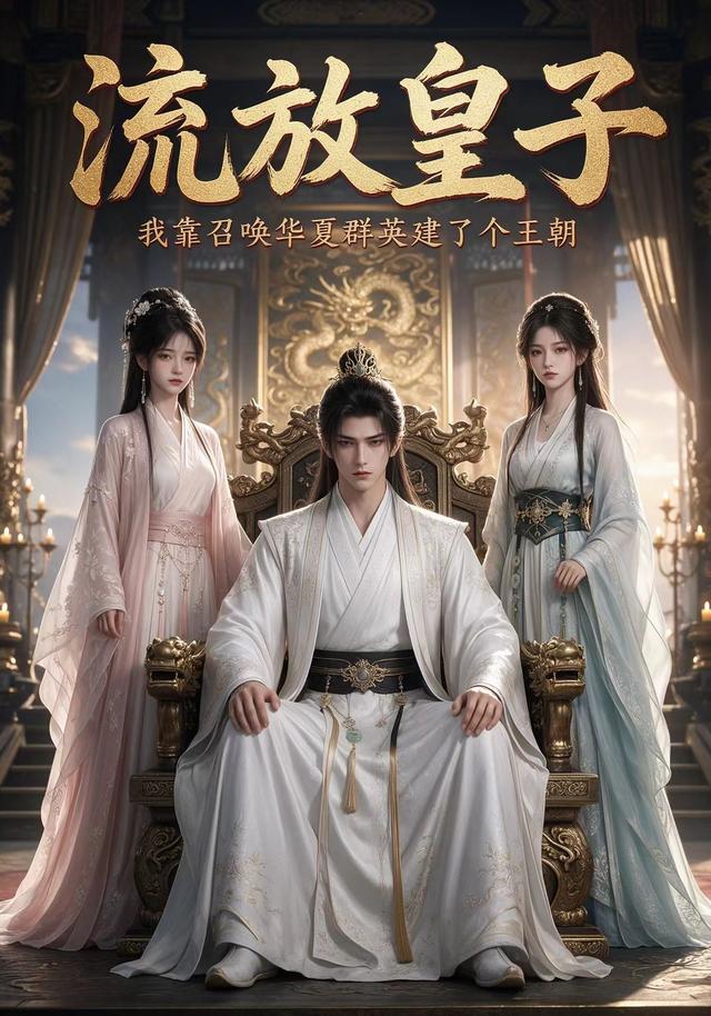 流放皇子，我靠召唤华夏群英建了个王朝 cover