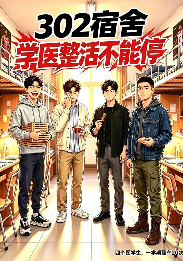 302宿舍：学医整活不能停