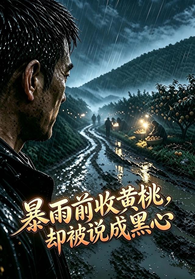 暴雨前收黄桃，却被说成黑心 cover