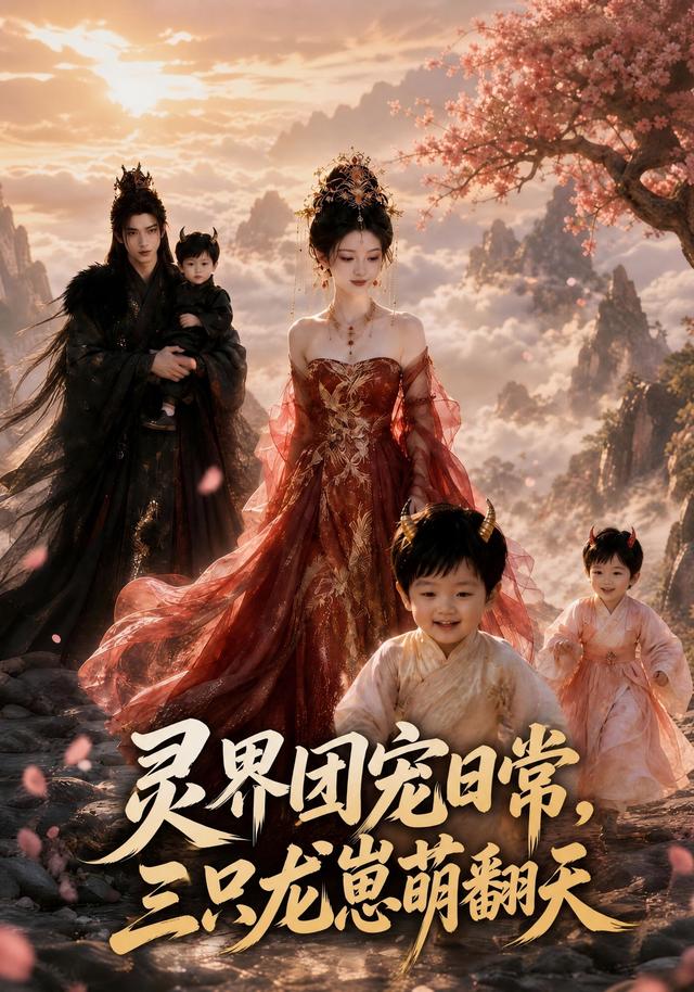灵界团宠日常，三只龙崽萌翻天
