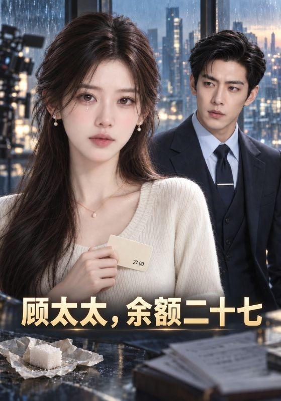 《顾太太，余额二十七》作品海报