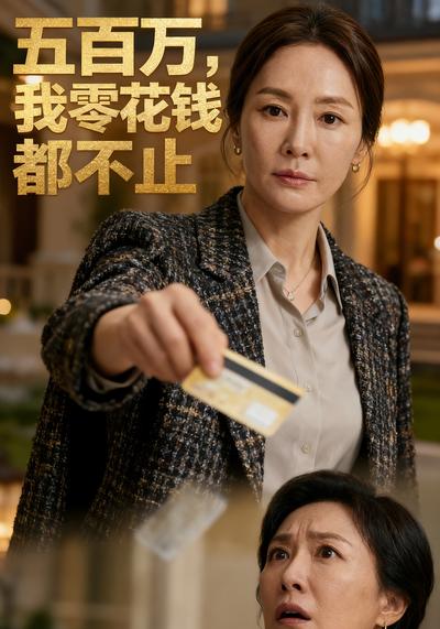 五百万，我零花钱都不止