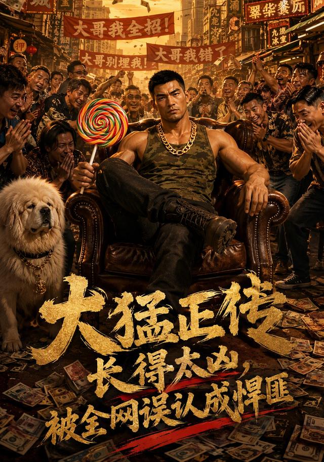 大猛正传长得太凶，被全网误认成悍匪