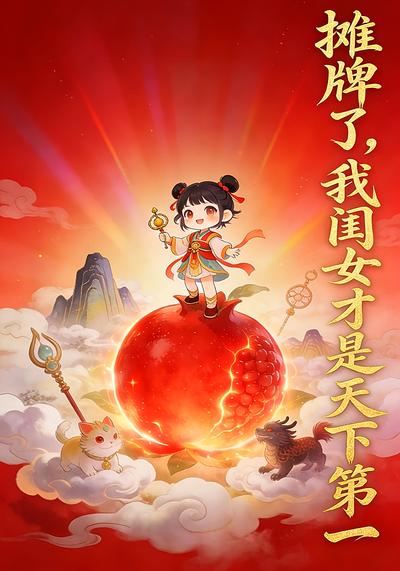 摊牌了，我闺女才是天下第一