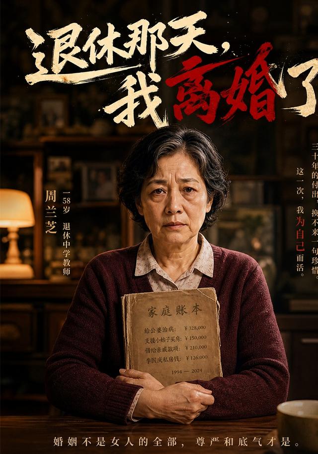 退休那天，我离婚了 cover