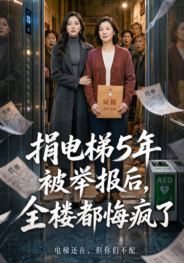 捐电梯5年被举报后，全楼都悔疯了