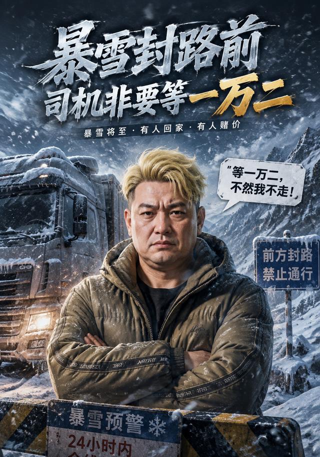 暴雪封路前，司机非要等一万二 cover