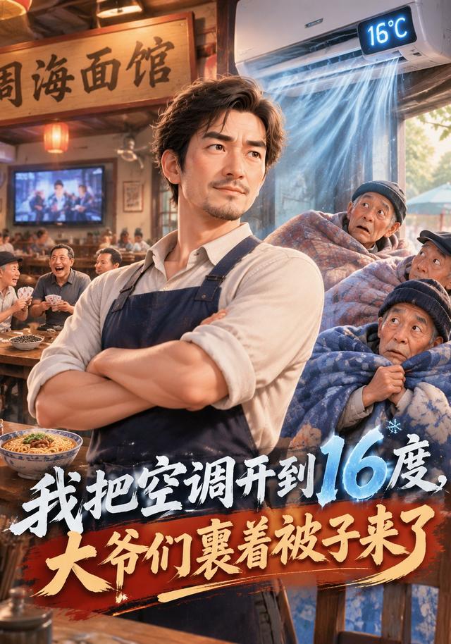 我把空调开到16度，大爷们裹着被子来了