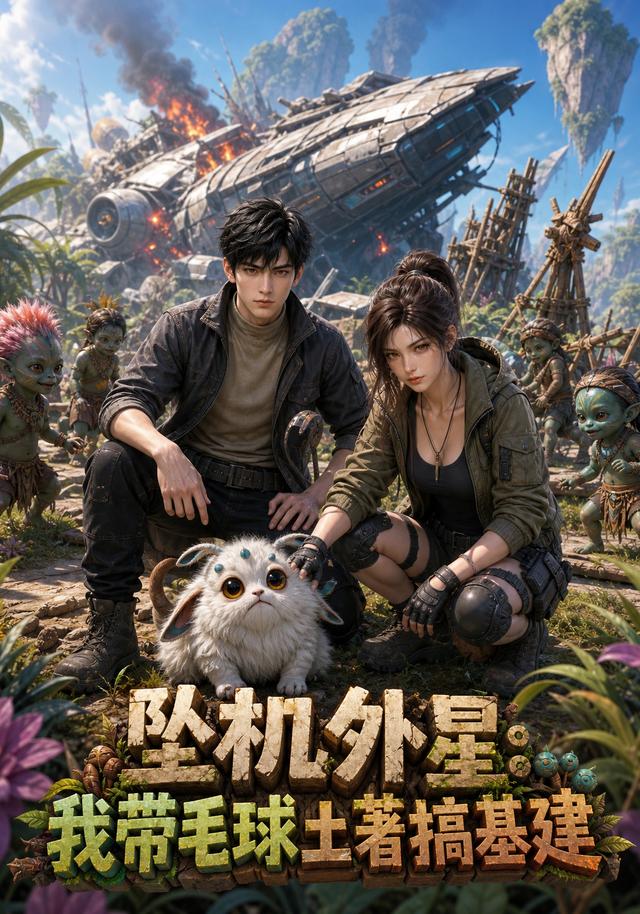 坠机外星：我带毛球土著搞基建 cover