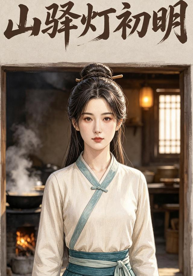 山驿灯初明