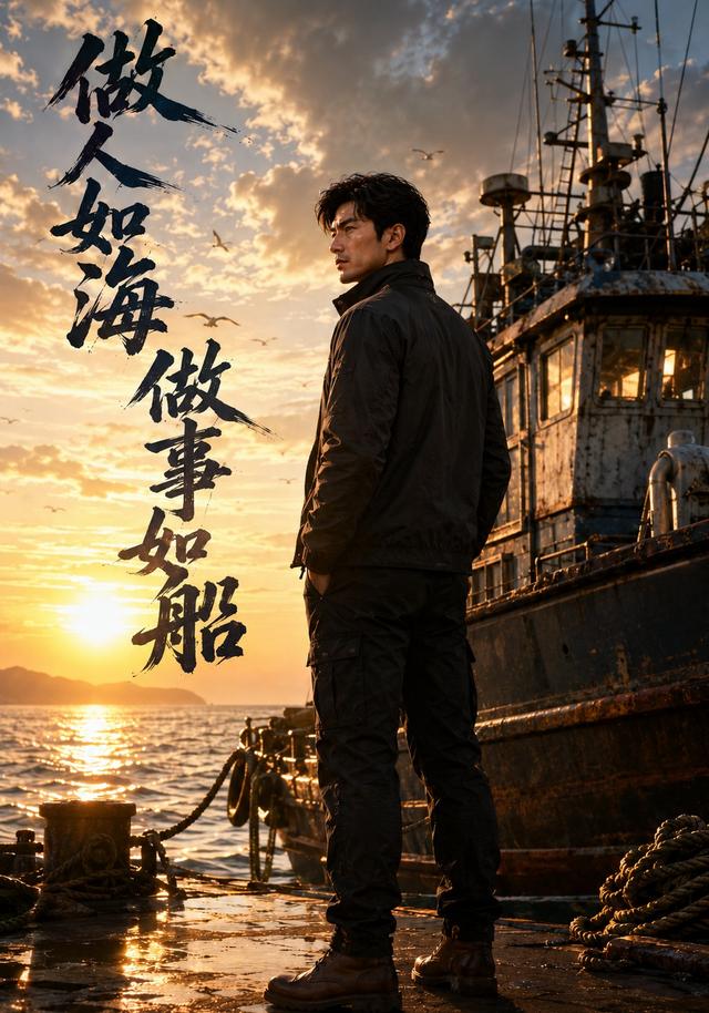 做人如海，做事如船 cover