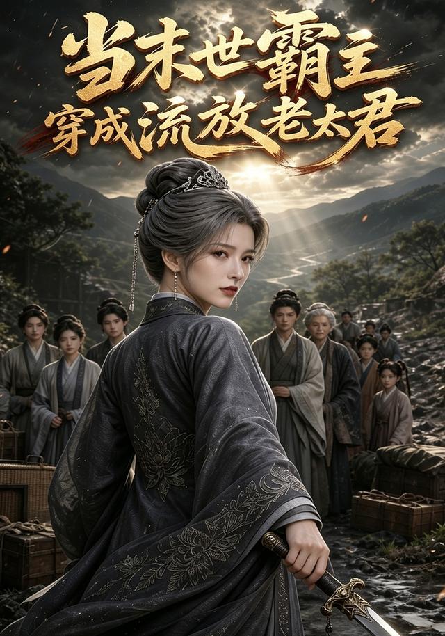 当末世霸主穿成流放老太君 cover