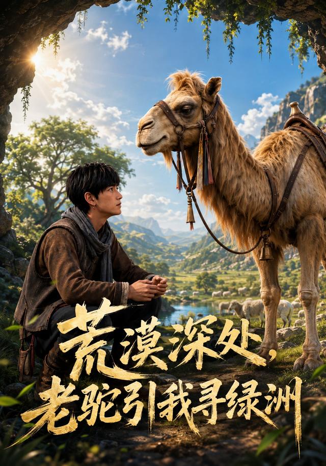 荒漠深处，老驼引我寻绿洲