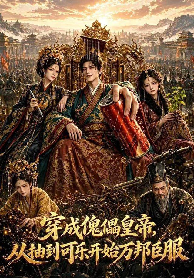 穿成傀儡皇帝，从抽到可乐开始万邦臣服