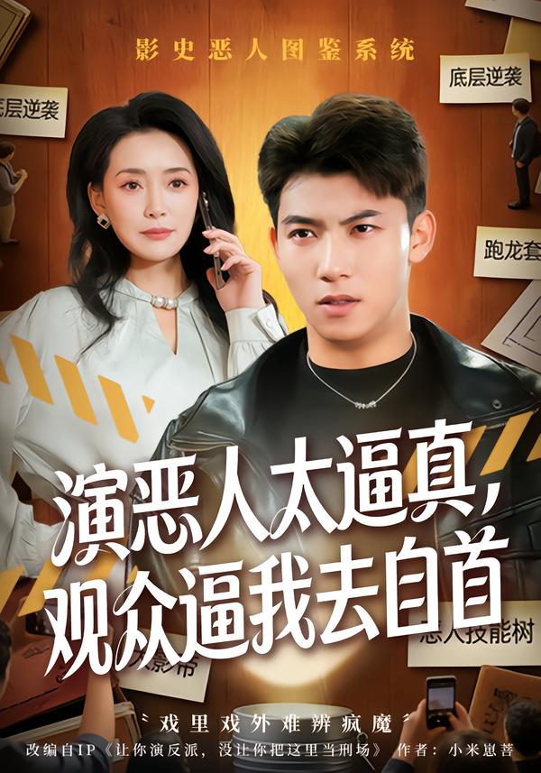 演恶人太逼真，观众逼我去自首