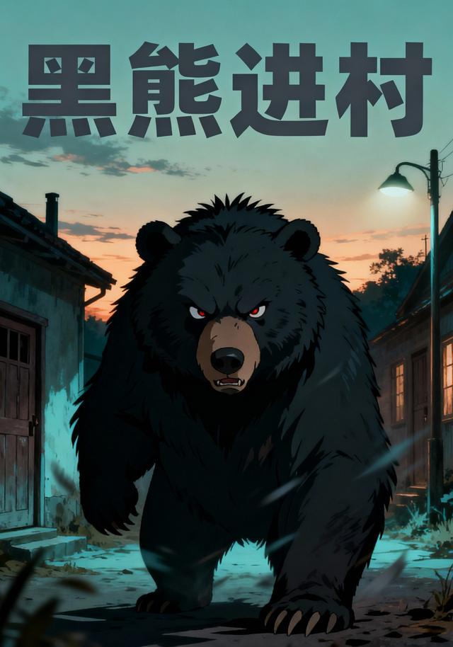 黑熊进村封面图