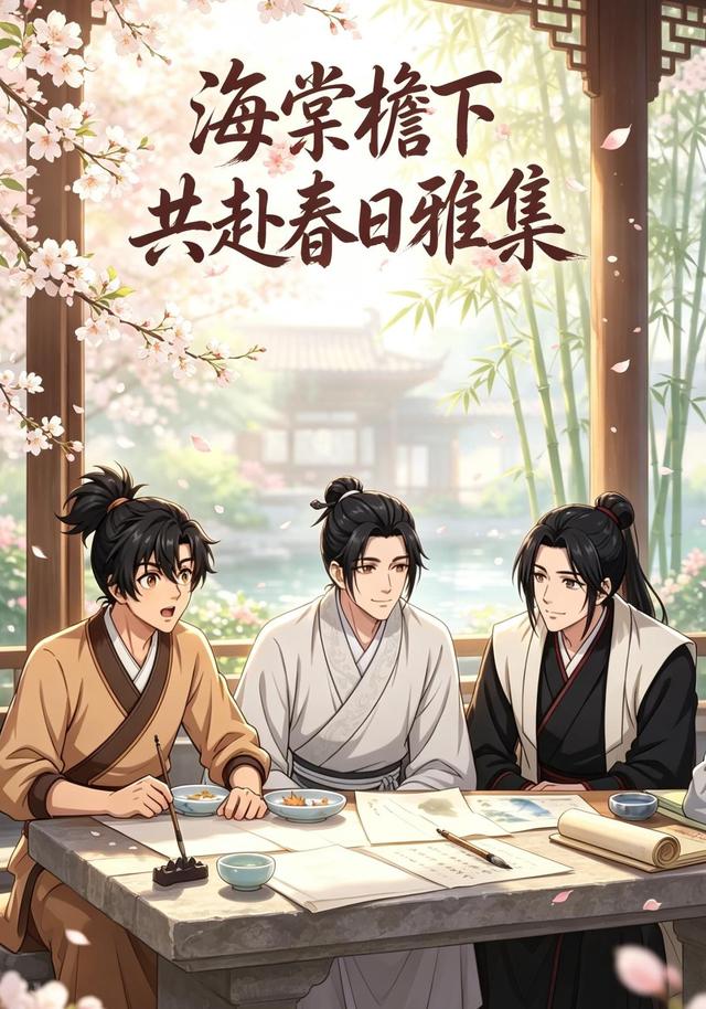 海棠檐下共赴春日雅集 cover