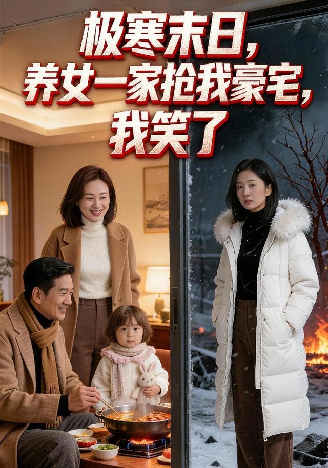 极寒末日，养女一家抢我豪宅，我笑了