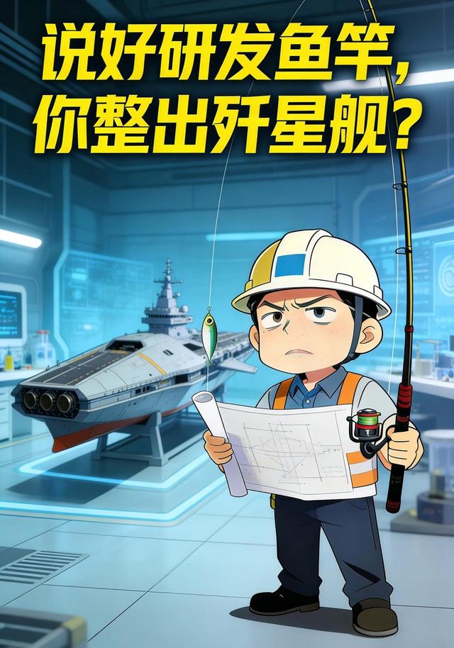说好研发鱼竿，你整出歼星舰？封面图