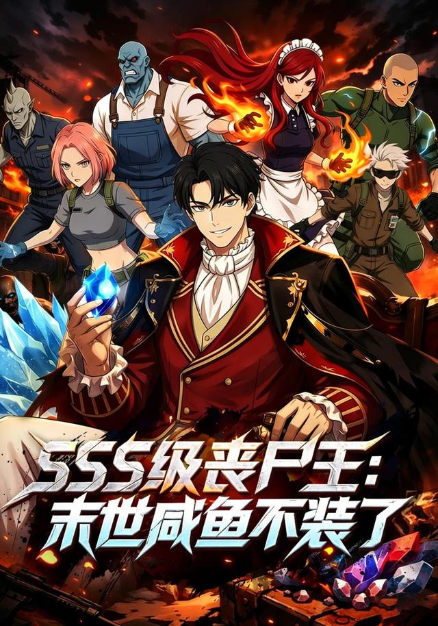 SSS级丧尸王：末世咸鱼不装了封面图