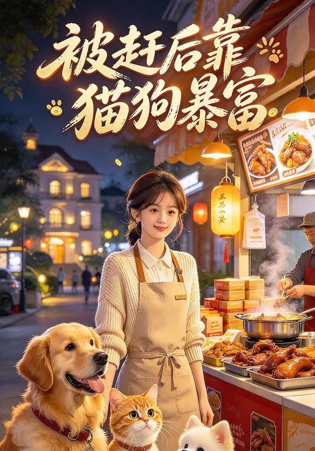《被赶后靠猫狗暴富》作品海报