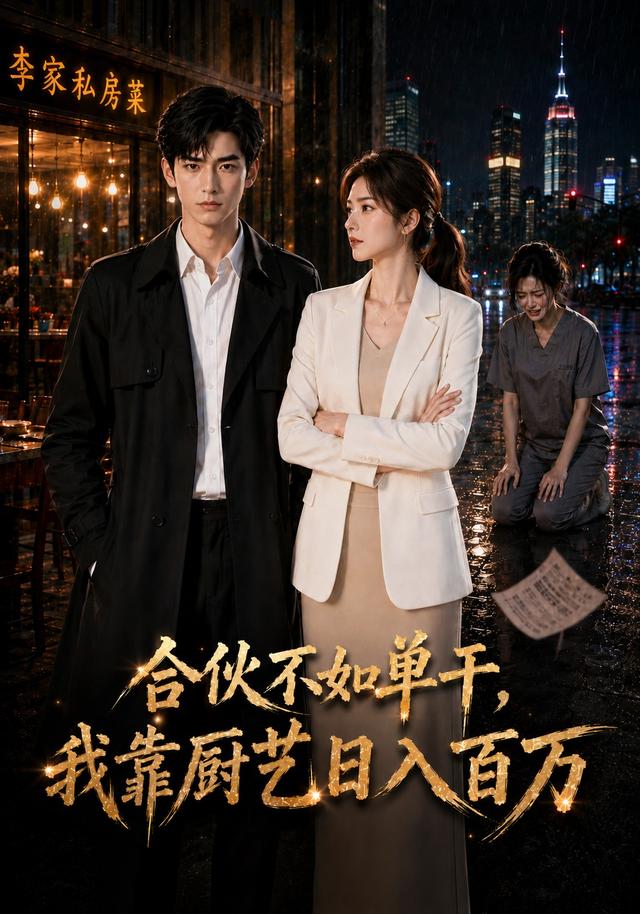 合伙不如单干，我靠厨艺日入百万 cover