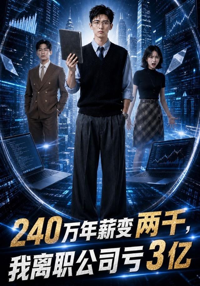 240万年薪变两千，我离职公司亏3亿 cover