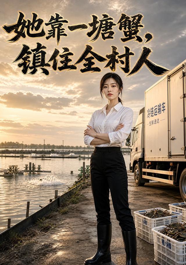 她靠一塘蟹，镇住全村人