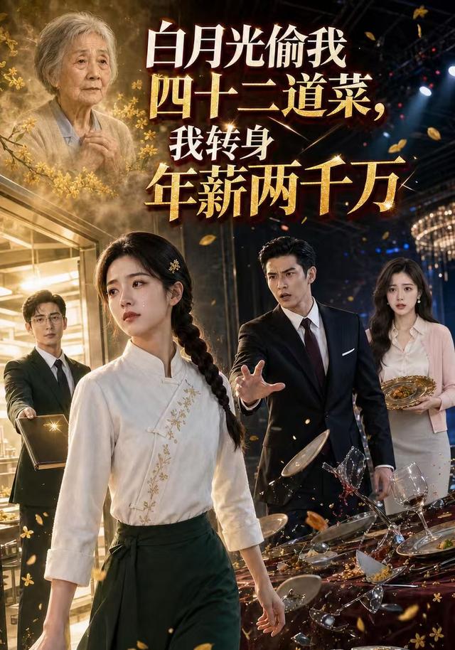 白月光偷我四十二道菜，我转身年薪两千万
