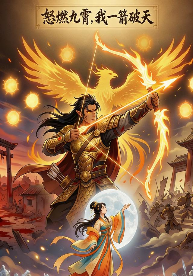 《怒燃九霄，我一箭破天》封面图