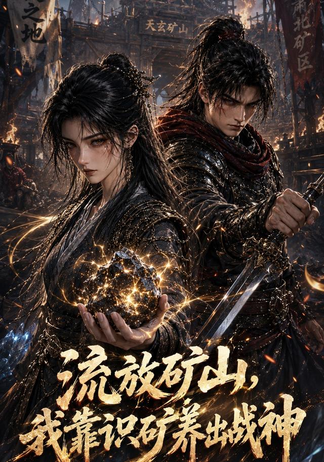 流放矿山，我靠识矿养出战神 cover