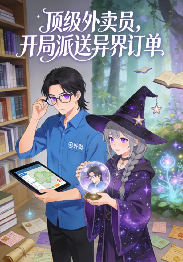 顶级外卖员，开局派送异界订单封面图