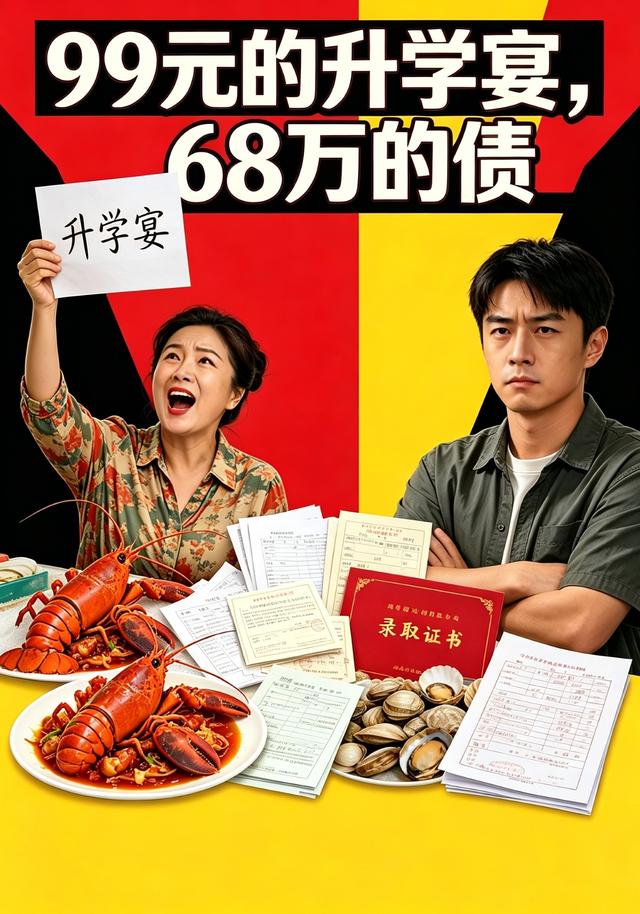 99元的升学宴，68万的债 cover