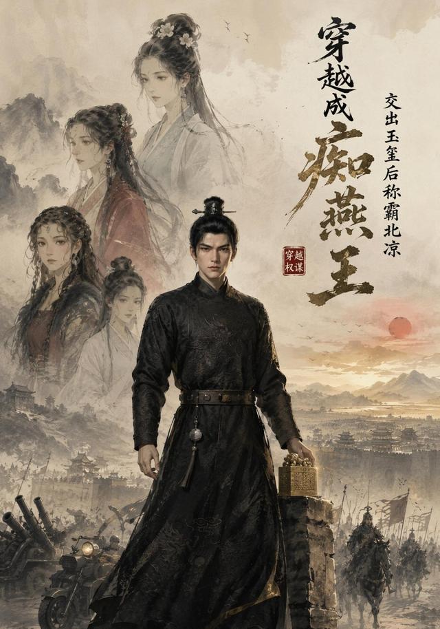 穿越成痴燕王，交出玉玺后称霸北凉 cover