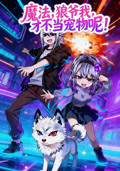 魔法：狼爷我，才不当宠物呢！封面图