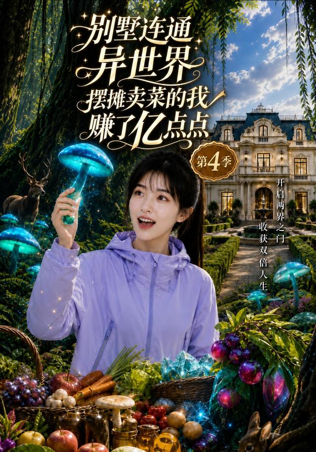 别墅连通异世界，摆摊卖菜的我赚了亿点点 cover