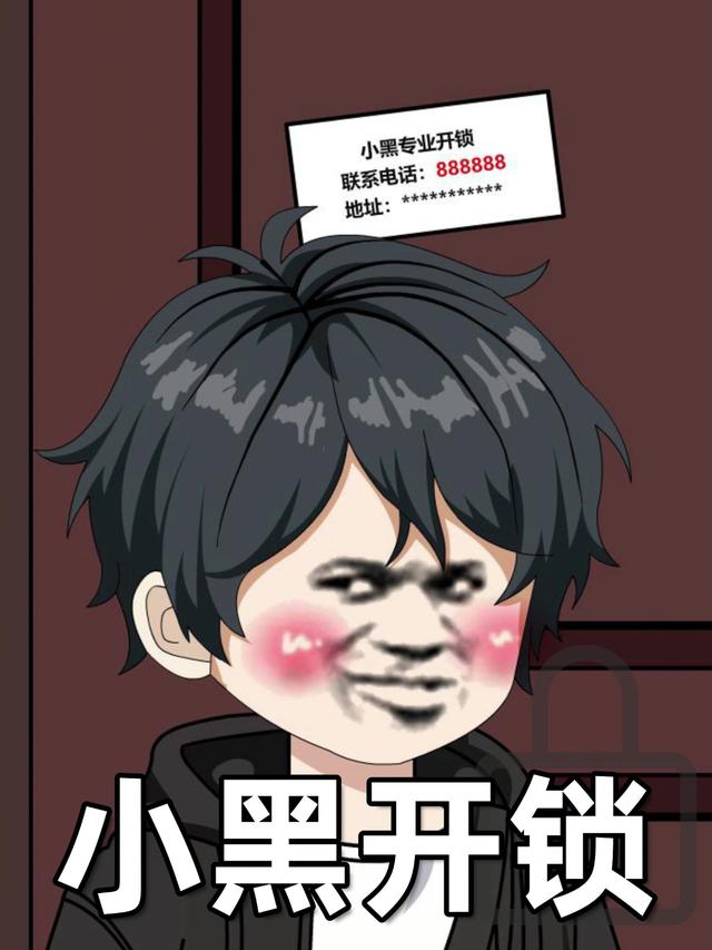 小黑开锁封面图